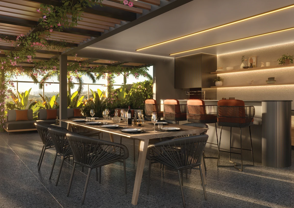 Segundo ambiente do Living Garden