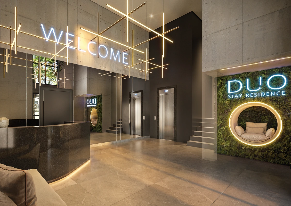 Lobby do Duo Stay Residence